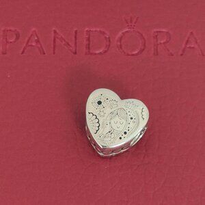 Pandora Virgin Guadalupe Heart Charm Bead S925 Silver Bracelet Pendant with box